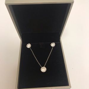 Nordstrom’s Diamond set of Earrings and Necklace